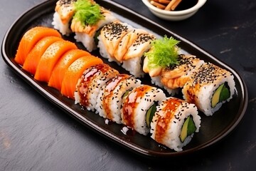 Exquisite Sushi Delights Collection