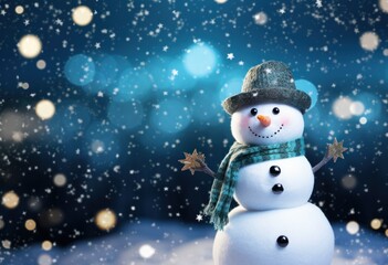 snowman background stock graphics