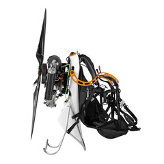 Paramotor frame for paragliding enthusiasts