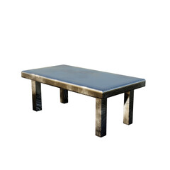 table isolated on white