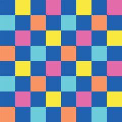 Colorful Checkered Pattern Checkered background Chessboard Background Chessboard Pattern