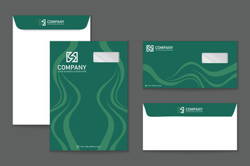 Unique professional colorful C4 and DL envelope design for Corporate company