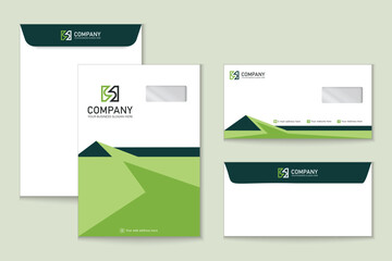Unique professional colorful C4 and DL envelope design for Corporate company