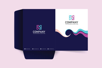Unique colorful shopping bag design for Corporate company