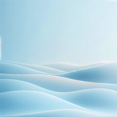 Photo of Minimal abstract light blue background for product presentation. Shadow and light from windows on plaster wall.