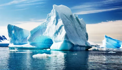 Gordijnen icebergs antarctica © Irene