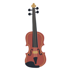 Fototapeta na wymiar Viola Or Violin