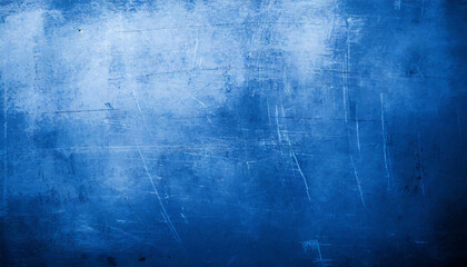 Fototapeta na wymiar scraped blue background