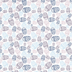 Seamless pattern with egg