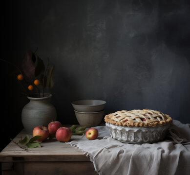 Thanksgiving apple pie