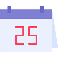 Christmas Day vector icon design .svg