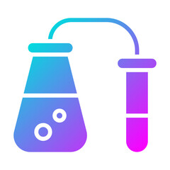Chemical Reaction Icon