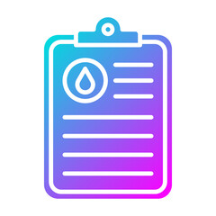 Oil Data Report Icon