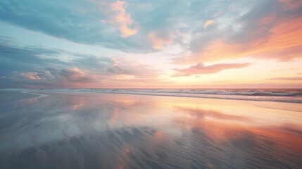 Breathtaking Amelia Island Florida Sunrise Over the Atlantic Ocean