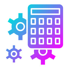 Obraz premium Calculation Icon