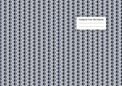 Composition Notebook Cover or Journal Cover Design For Print