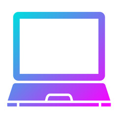 Fototapeta premium Laptop Icon