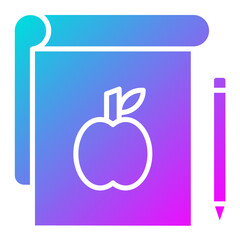 Obraz premium Sketch Book Icon