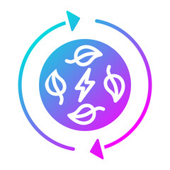 Eco Energy Icon
