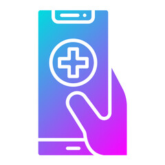 Obraz premium Medical App Icon