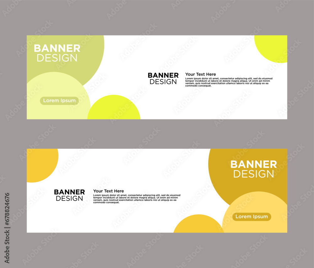 Wall mural abstract web banner design background or header templates