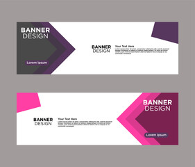 Abstract Web banner design background or header Templates