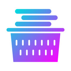 Laundry Basket Icon