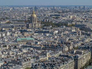 aerial view of Les Invalides, Paris