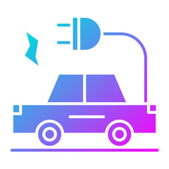 Electric Car Icon