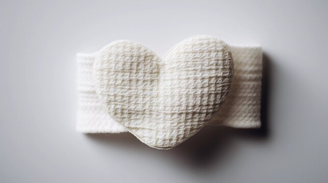 Concept of Healing and Love - Heart Bandage