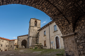 Vastogirardi, Isernia, Molise. Church of San Nicola di Bari. View