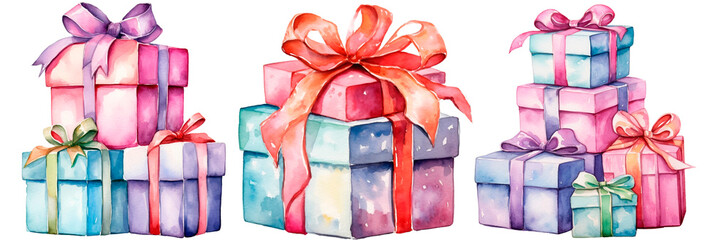 Presents on Christmas Day