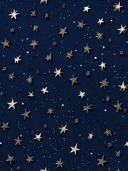 seamless background with stars