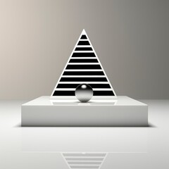 Minimalist modern abstract background