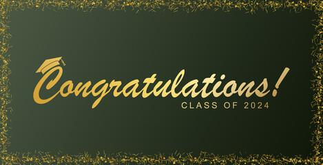 Class of 2024 Background Congratulations.