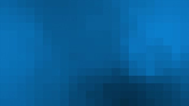 Simple and classy pixilated square box pattern Royal blue color minimal geometric background