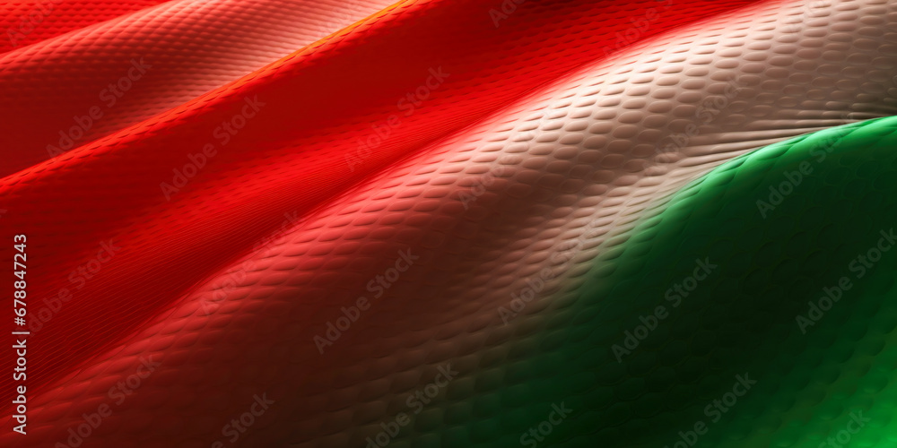 Poster an abstract background representing italy - generative ai