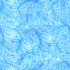 Seamless winter Colorful Abstract Pattern,