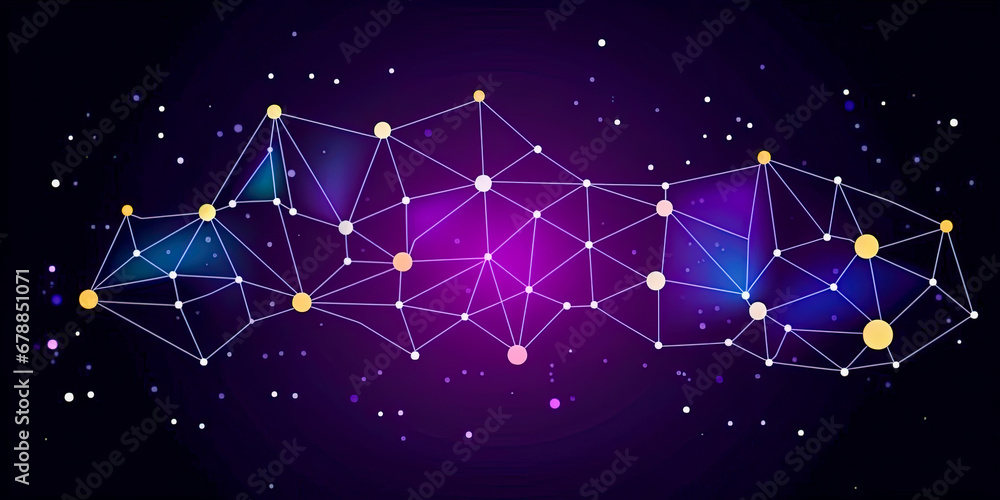 Poster a colorful background - generative ai