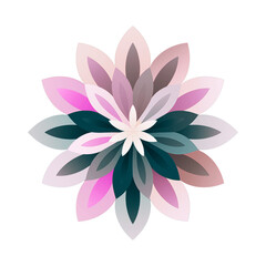 Pastel Florals, Dreamy Blossoms, Symmetrical Petals, Infographic Blooms, Colorful Bouquets, Cherry Blossoms, Happy Flowers, Invitation Florals, Birthday Blooms, Celebration Botanicals, Website Graphic