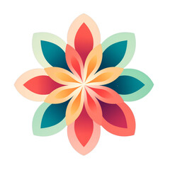 Pastel Florals, Dreamy Blossoms, Symmetrical Petals, Infographic Blooms, Colorful Bouquets, Cherry Blossoms, Happy Flowers, Invitation Florals, Birthday Blooms, Celebration Botanicals, Website Graphic