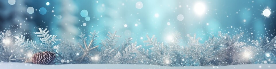Winter Christmas Nature Background