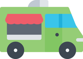 design vector image icons food truck