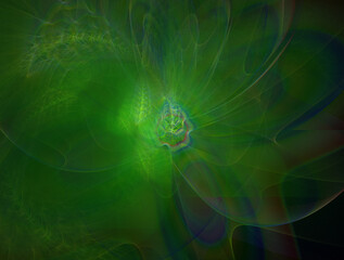 Imaginatory fractal abstract background Image