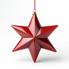 red star christmas decoration