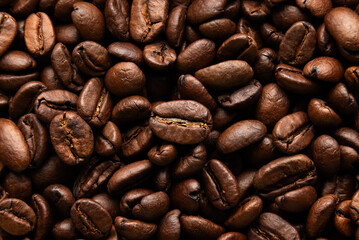 hyper detailed photo of coffee beans 