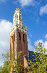 Fototapeta na wymiar Bakenesserkerk in Haarlem in the province of North Holland (Noord-Holland) Netherlands (Nederland)