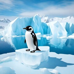 penguin in polar regions