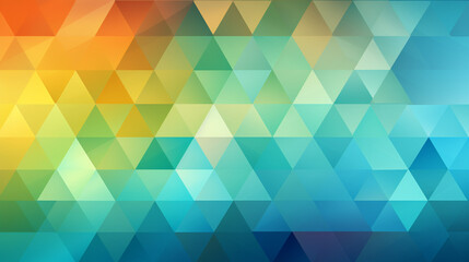 Fototapeta premium Spectrum Geometric Abstract with Gradient
