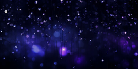 Fototapeta premium Cosmic Dust Nebula Abstract in Purple